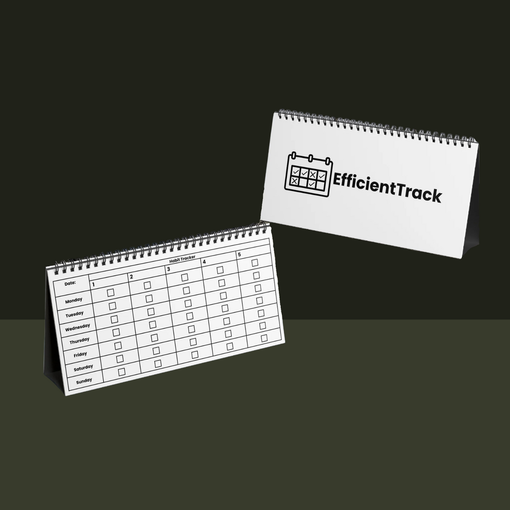 Minimalist Habit Tracker-3 Month-5 Habit Spaces